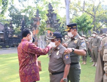 Sekda Bali Bangga Satpol PP Provinsi Bali Mampu Berdayakan Pejabat Fungsional di Masa Transformasi Struktural ke Fungsional