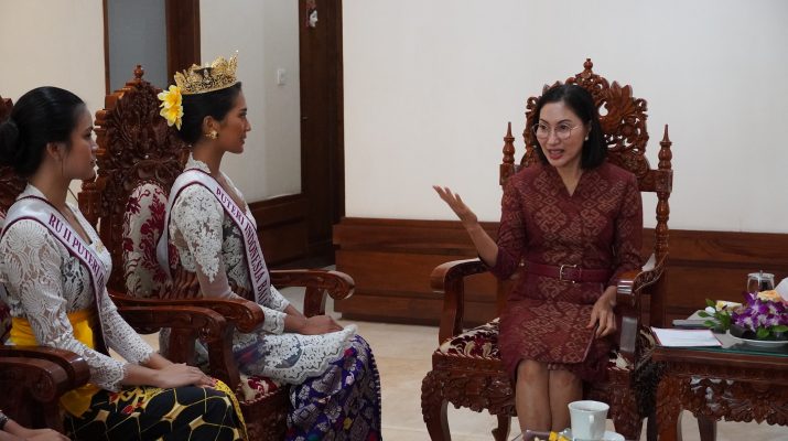 Putri Indonesia Bali 2024 Melenggang Ke Ajang Nasional, Ketua Dekranasda Bali Beri Motivasi