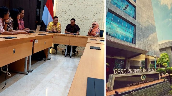 ket foto: Gandeng Media, Layani Warga: Plt. Kabag Humas DPRD DKI Jakarta, Diah Suryani, (berdiri) menyambut hangat rombongan Setwan DPRD Bali dan 20 jurnalis Bali di Jakarta (10/10/2025).