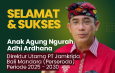 RESMI BERTUGAS: ANAK AGUNG NGURAH ADHI ARDHANA PIMPIN PT JAMKRIDA BALI MANDARA SAMBUT TANTANGAN DIGITAL DAN ERA BARU