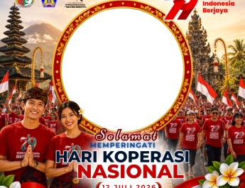 Dekopinwil Bali Luncurkan Twibbon Resmi Hari Koperasi ke-79 Tahun 2026