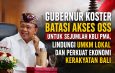 Gubernur Koster Batasi Akses OSS untuk Sejumlah KBLI PMA, Lindungi UMKM Lokal dan Perkuat Ekonomi Kerakyatan Bali