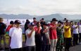 Peringati Tumpek Wayang, Bupati Satria Pimpin Aksi Bersih Sampah Plastik di Kawasan PKB Klungkung