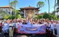 Wabup Tjok Surya Lepas 80 Peserta Tirta Yatra Disabilitas Klungkung