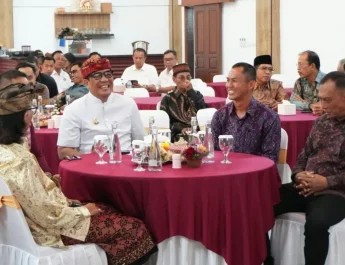 Bupati Tabanan menghadiri kegiatan lepas sambut Komandan Kodim 1619 Tabanan